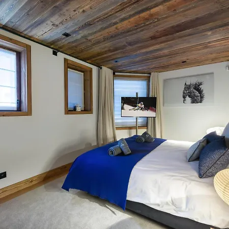 Neuf Avec Piscine, Sauna Et Proche Des Pistes A Village - Fr-1-562-49 シャレー *