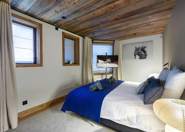 De Luxe Avec Piscine Et Sauna A - Fr-1-562-49 Dağ evi *